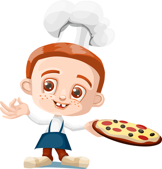 LA PIZZA MIA PRODUTOS PREMIUM LOGO MAN