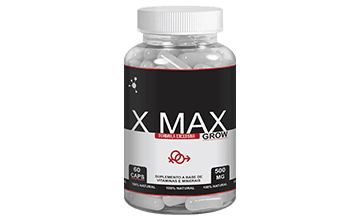 Estimulante Sexual 100% de Eficácia Comprovada - X Max Grow 60 cápsulas